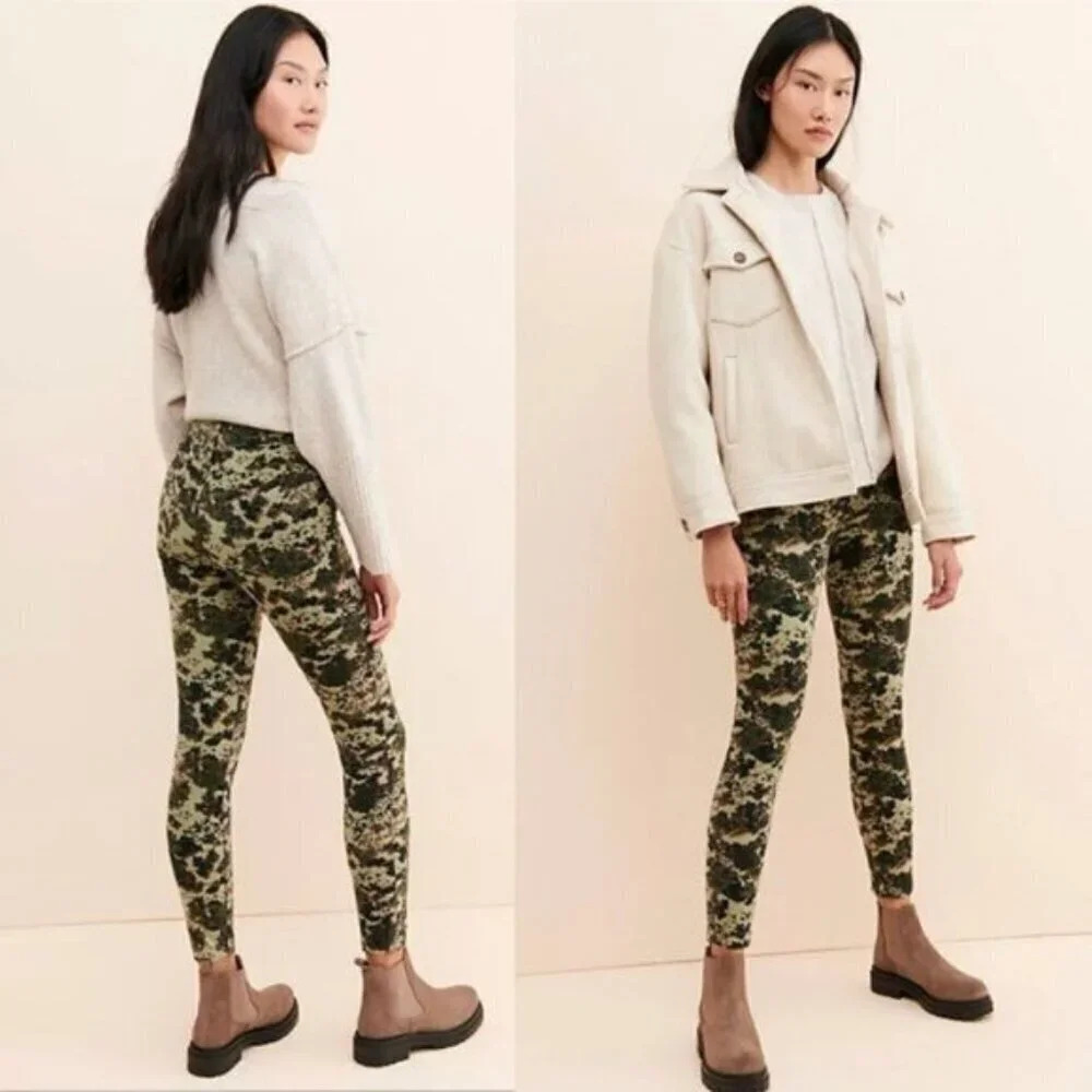 Pilcro Camouflage Skinny Jeans
